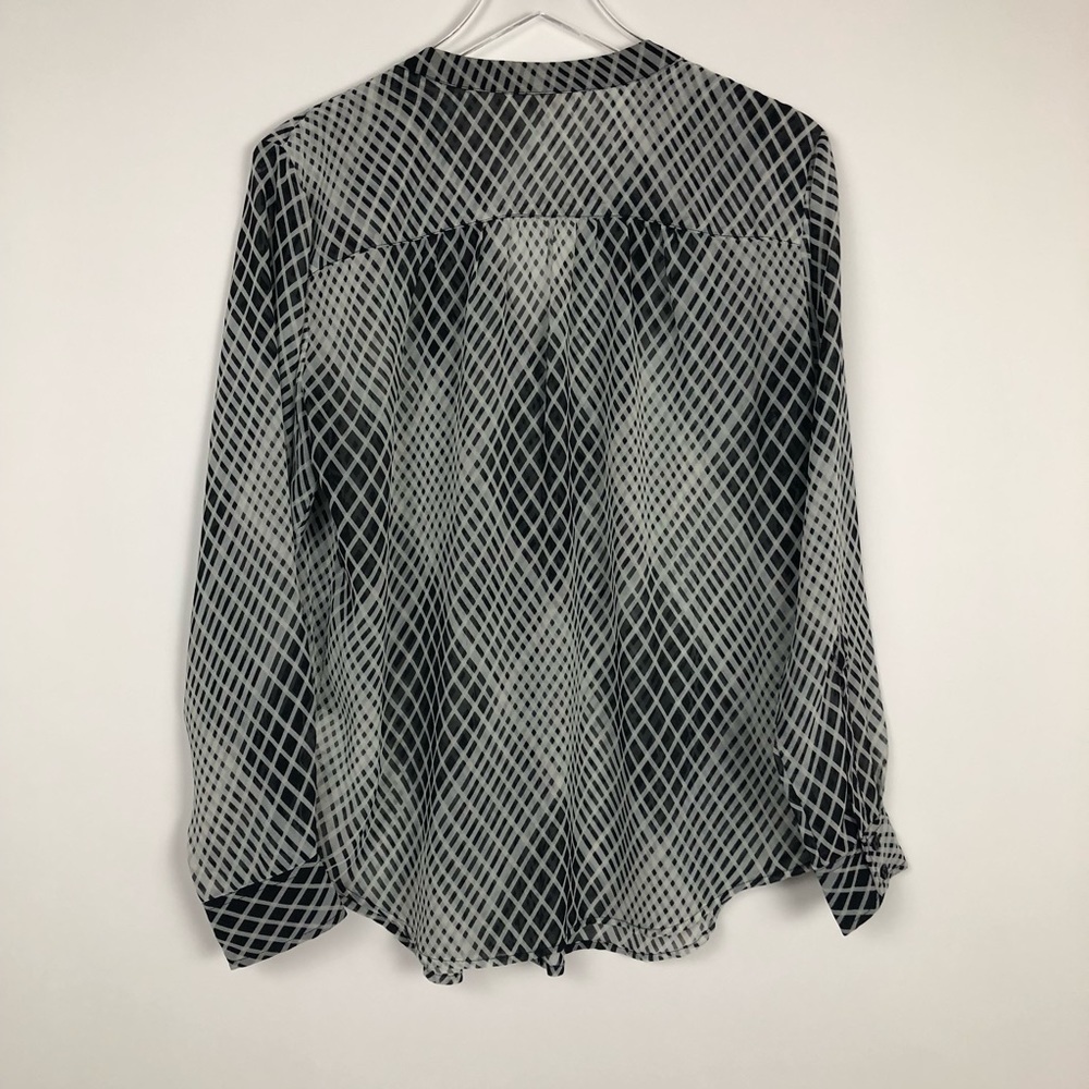 Ellen Tracy Button Down Blouse - image 5
